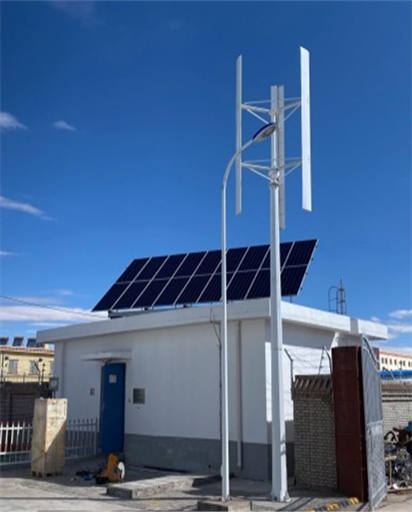 Projeto de geração de energia eólica e solar de 15kVA em Qinghai