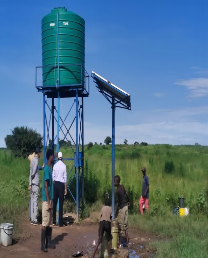 1.144MWp Projeto de Irrigação de Água de Geração de Energia Solar Anhui e Zimbábue